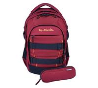 McNeill Luca 2.0 Juego de mochilas escolares 2 piezas rojo