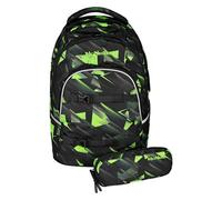 McNeill Milo Juego de mochilas escolares 2 piezas verde