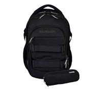 McNeill mochila escolar LUCA 2:0 School Backpack Solid Black negro