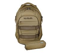 McNeill mochila escolar LUCA 2:0 School Backpack Taupe caqui