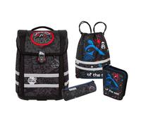 McNeill Perfecto Juego de mochilas escolares 5 piezas gris