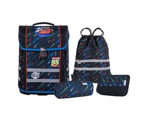 McNeill Perfecto Juego de mochilas escolares 5 piezas púrpura