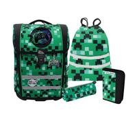 McNeill Perfecto Juego de mochilas escolares 5 piezas verde