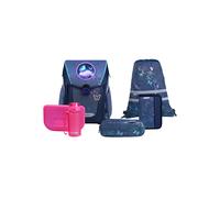 McNeill Primo Juego de mochilas escolares 8 piezas azul petróleo