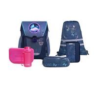 McNeill Primo Juego de mochilas escolares 8 piezas petróleo
