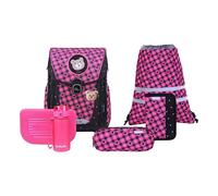 McNeill Primo Juego de mochilas escolares 8 piezas rosa