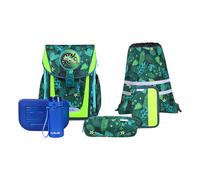 McNeill Primo Juego de mochilas escolares 8 piezas verde