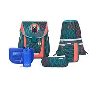 McNeill Primo Juego de mochilas escolares 8 piezas verde