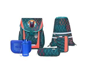 McNeill Primo Juego de mochilas escolares 8 piezas verde