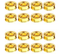 Mcnhbdgg 16 Rodamientos de Acero Chapado en R188 KK, Rodamientos Sensibles A la Velocidad, Ranura en U R188 para Modelos Yoyos