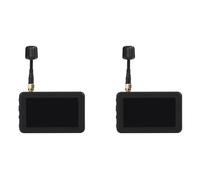 Mcnhbdgg 2Conjunto Monitor para Dron FPV de 3 Pulgadas y 5,8 G, Pantalla Portátil de 40 Canales, Receptor FPV, Batería Incorporada para Dron RC FPV