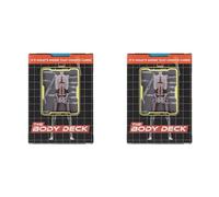 Mcnhbdgg 2X Baraja de Cartas New Body Deck, 52 Hojas. Cartas Interesantes de Anatomía Examen Físico para Profesores y Estudiantes.