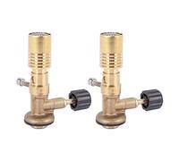 Mcnhbdgg 2X Gas de Latón de Alta Temperatura Turbo Torch Soldadura de Propano Fontanería Quemador Bunsen Portátil Quemador de Gas Horno de Calentamiento