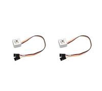 Mcnhbdgg 2X Giroscopio de Cabeza Fija de un Solo Eje GY500, Giroscopio de Bloqueo de Rumbo para Control de Dirección de Helicópteros RC y Coches Modelo.
