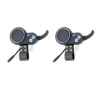 Mcnhbdgg 2X Instrumento de AceleracióN de -168 Patinete EléCtrico 36V/48V Pantalla LCD Instrumento de Regulador Accesorios de Acelerador