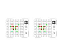 Mcnhbdgg 2X Juego de Mesa Electrónico Inteligente Gomoku Go 14 en 1, Juego de Mesa con Inteligencia Artificial, Entrenamiento de Batalla, Rompecabezas, Juguete para Niños y Adultos