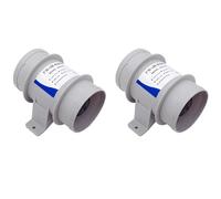 Mcnhbdgg 2X Sopladores en Línea de 3 Pulgadas Soplador de Sentina para Barcos Ventilador Frío Ventilación de Cabina Marina 12 V, Accesorios Marinos y para Vehículos Recreativos