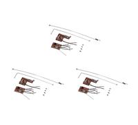 Mcnhbdgg 3 Unidades 4CH 40MHZ Transmisor Remoto Y Placa Receptora con Antena para DIY RC Coche Robot Control Remoto Piezas de Juguete