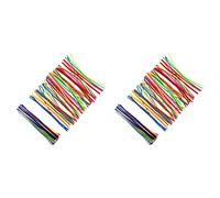 Mcnhbdgg 400 Piezas Limpiadores de Pipa Tallos de Chenilla de Bricolaje de Niños Juguetes Educativos Arte Manualidades Creativas Decoraciones