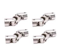 Mcnhbdgg 4X RC Doble Junta Universal Articulación Cardána Coplamientos Cardán con Tornillo, 8X8mm