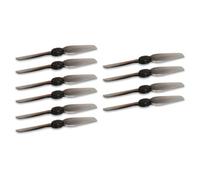 Mcnhbdgg 5 Pares de Hélices de 2 Palas T65MM de 65 mm y 2,5 Pulgadas CW CCW para Dron Cuadricóptero Ultramicro/Toothpick FPV, Color Gris