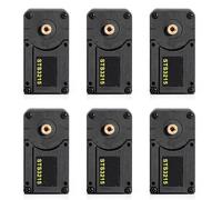 Mcnhbdgg 6X Servos STS3215 de 7,4 V para Brazo Robótico SO-ARM100 Servo de Bus Inteligente de Alto Par de 19 Kg TTL para Programación con FE-URT-1
