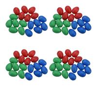 Mcnhbdgg 72Pcs Egg Shakers Plastic Egg Music Shakers para Niños Maracas Eggs Percussion Toys