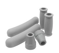 Mcnhbdgg Almohadillas de Repuesto para Muletas, Kit de 6 Piezas con Fundas para Axilas, Agarres, Empuñaduras y Puntas.