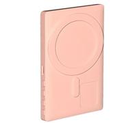 Mcnhbdgg Asistente de Selfies para Teléfono, Monitor Magnético, Pantalla Dividida para Selfies, Pantalla Inalámbrica, Vlog, Asistente de Selfies para Exteriores, Rosa
