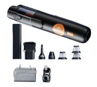 Mcnhbdgg Aspiradora de Coche Inalámbrica para el Hogar, Pequeña, con Gran Succión, Locomotora Integrada, para Mascotas y Uso Doméstico.