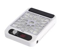 Mcnhbdgg Aspiradora de Polvo para Uñas, Colector de Polvo Portátil, Sin Fugas, Filtro de Polvo, Enchufe Europeo. EU Plug