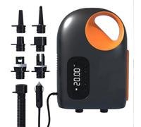 Mcnhbdgg Bomba de Aire Eléctrica Inflable de 20 PSI, Compresor de Aire de Alta Velocidad para Surf Al Aire Libre, Tabla de, Colchón de Aire, Kayak