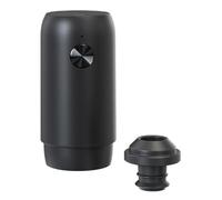 Mcnhbdgg Bomba Eléctrica para Ahorrar Vino con Tapones de Vino Al Vacío, Conservador de Vino Que Mantiene Su Vino Fresco hasta por 10 Días, Recargable por USB