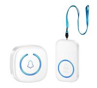 Mcnhbdgg BotóN CordóN InaláMbrico para Llamar una un Buscapersonas Emergencia, Buscapersonas SOS, BotóN Llamada para NiñOs y Personas Mayores, Llamada Enchufe Europeo