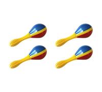 Mcnhbdgg C Maracas para Niños - 2 Par de Maracitos, los Primeros Instrumentos para Niños