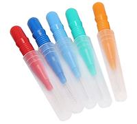 Mcnhbdgg Cepillo Interdental de 100 Piezas Dientes Suaves Selecciones Dentales Cepillo Interdental de Hilo Dental Recarga de Limpiadores de Palillos Dentales