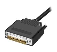 Mcnhbdgg Conector DB25 Macho-Hembra de 2 Sin Soldadura, Conector D-Sub de 25 Pines para Puerto Serie, Cable Industrial, Terminal de Derivación de Puerto Paralelo
