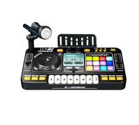 Mcnhbdgg Controlador de Mezcla DJ Juguete Mezclador DJ para Niños Controlador DJ Simulado Giradiscos DJ