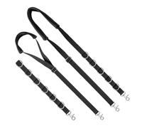 Mcnhbdgg Correa de Aseo para Perros, Extensor de Brazo de Mesa con Presilla de Sujeción, Correa de Baño, Presillas de Aseo Negras