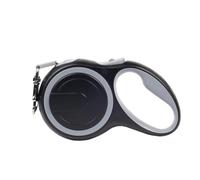 Mcnhbdgg Correa Retráctil para Perros Pequeños, Grandes, Gatos, Senderismo, Correr, Cachorros, Correa de Tracción, Producto para Labrador, Golden Retriever, Color Gris.