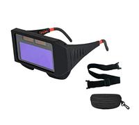 Mcnhbdgg Gafas de Soldadura FotoeléCtrica AutomáTica con EnergíA Solar, Oscurecimiento AutomáTico, MáScara de Soldadura, Gafas, Soldadura