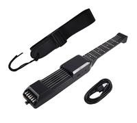 Mcnhbdgg Guitarra Electrónica Digital Inteligente, Mini Guitarra Educativa, Instrumento de Cuerda, Entrenador de Acordes, Guitarra de Bolsillo de 7 Trastes.