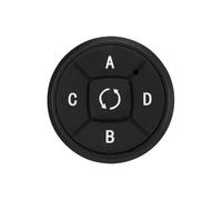 Mcnhbdgg Interruptor de Luz LED de 5 Teclas con Control Remoto Inalámbrico, Botón de Pared de 5 Canales para Cortinas Eléctricas y Ventiladores, Control Inalámbrico de 315 MHz