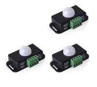 Mcnhbdgg Interruptor de Sensor de Movimiento para Tira LED del Cuerpo Humano, Interruptor de Movimiento DC 24V, Detector de Movimiento, Sensor de Luz Bajo el Gabinete.