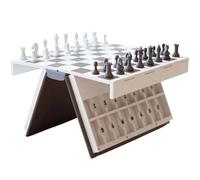 Mcnhbdgg Juego de Ajedrez Magnético con Piezas Completas Juguetes Educativos para Viajes, Camping y Juegos de Fiesta