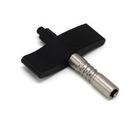 Mcnhbdgg Juego de Llaves de Batería Estilo T, Universales, para Afinar Tambores, Llave Cuadrada Estándar, Afinador de Tambor, Instrumento Musical, Color Negro.