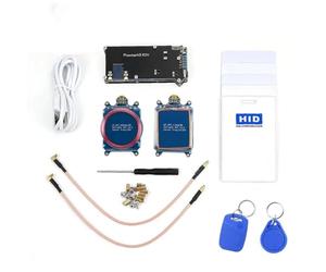 Mcnhbdgg Lector/Escritor/Duplicador NFC 125 KHz 13,56 MHz RFID Proxmark3 RDV2 512 K de Memoria PM3 DEV Codificador/Desarrollador/Programador