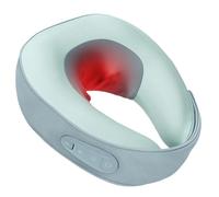 Mcnhbdgg Masajeador para Aliviar el Dolor de Tejido Profundo del Cuello, Masajeador de Cuello Shiatsu con, Masajeador de Amasamiento 3D Recargable