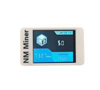 Mcnhbdgg Minería BTC Solo NMMinerNerdMiner 735Kh/S, Minero de Criptomonedas Bitcoin con Pantalla Inteligente de 2.8 Pulgadas para Oficina en Casa con Pantalla Táctil.