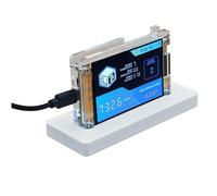 Mcnhbdgg Minería de Bitcoin Crypto Solo B con Pantalla Inteligente de 2.8 Pulgadas y Soporte + de 730Kh/S de Tasa de Hash Mejorada.